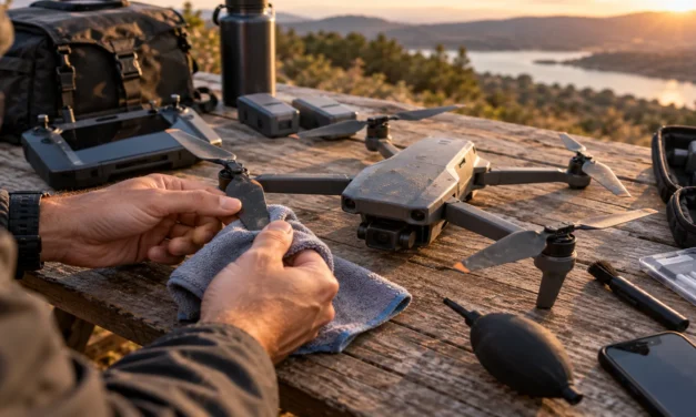 Cómo limpiar y mantener tu dron: guía práctica de mantenimiento preventivo