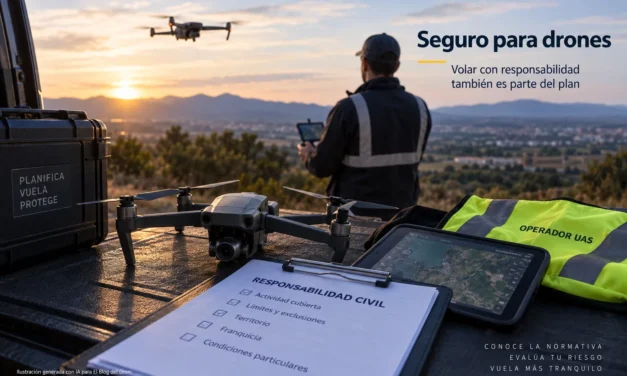 Seguro para drones: cuándo puede ser necesario y qué revisar antes de volar