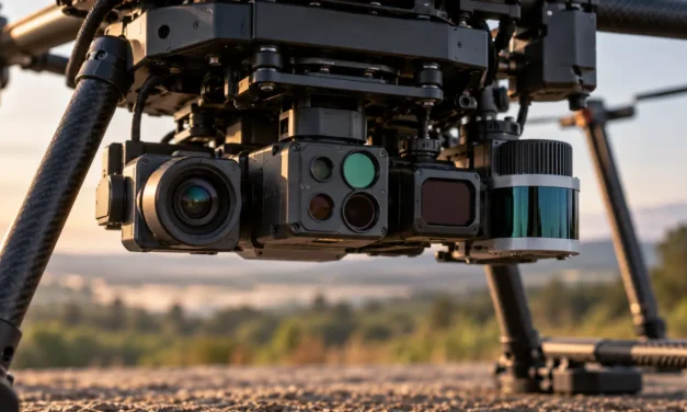 Qué sensores puede llevar un dron y qué mide realmente cada uno